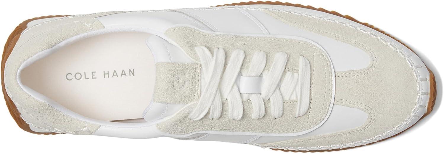 image:imageCole Haan Womens Grandpro PremierWhiteSilver BirchSuede