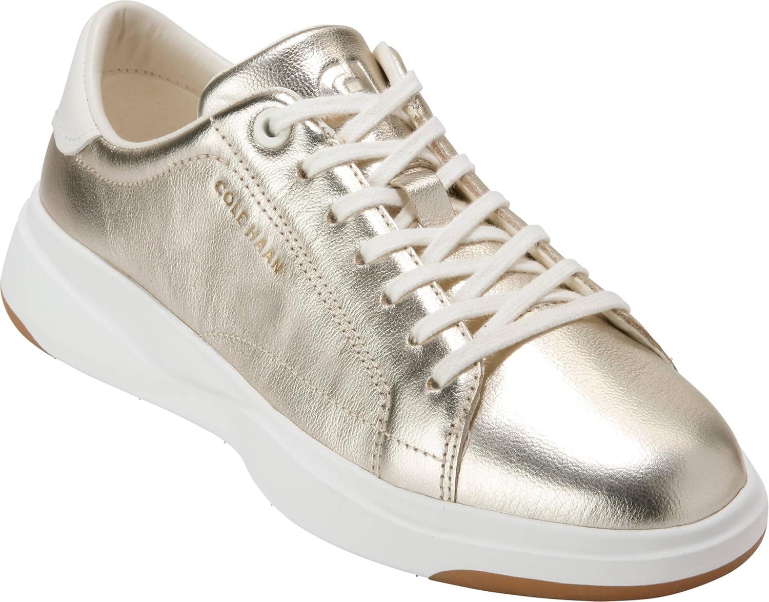 image:imageCole Haan Womens Grandpro Tennis II SneakerSoft Gold Leather