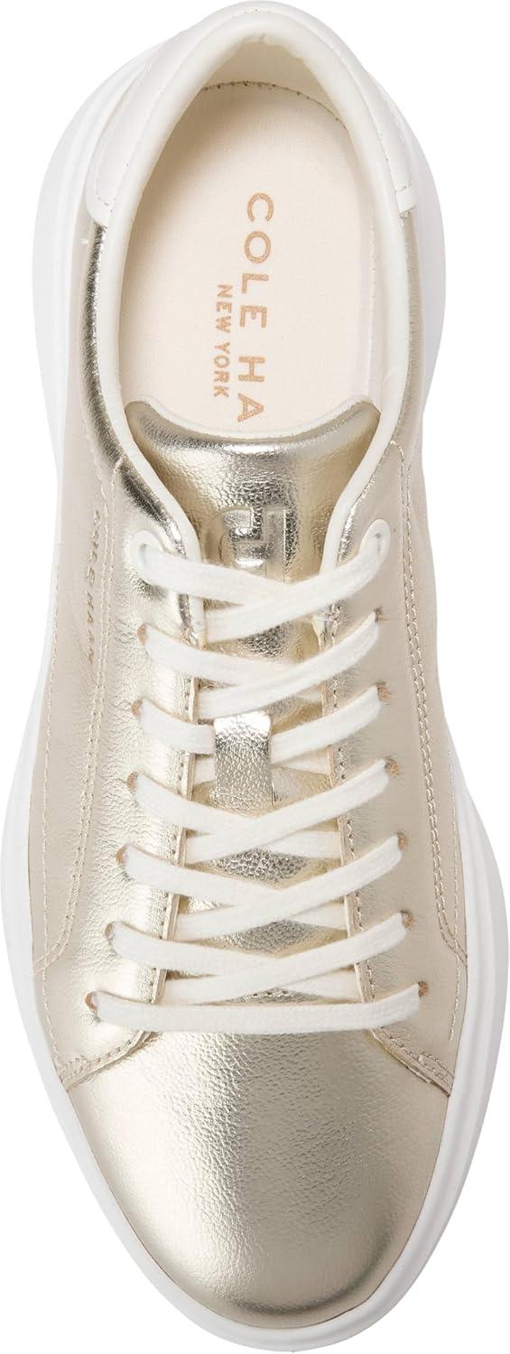 image:imageCole Haan Womens Grandpro Tennis II SneakerSoft Gold Leather