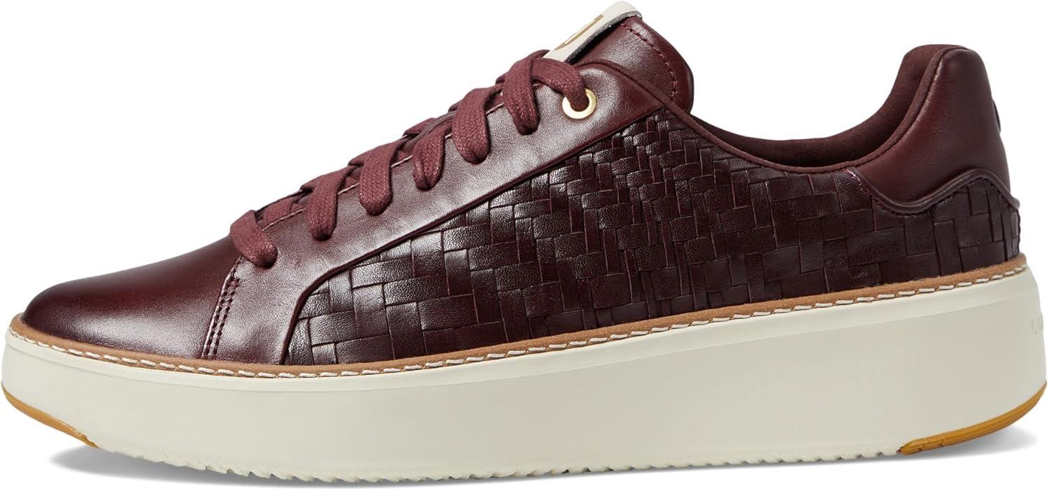 image:imageCole Haan Womens Grandpro Topspin Court SneakerGenevieve Bloodstone Fabric