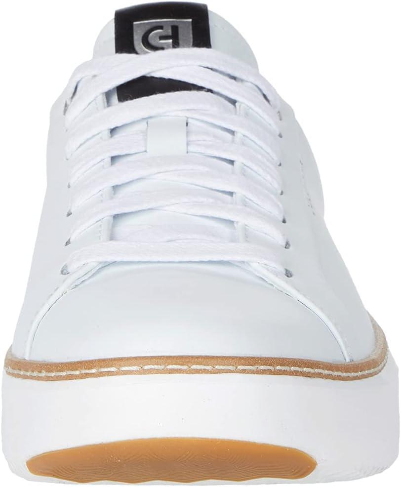 image:imageCole Haan Womens Grandpro Topspin Court SneakerIvoryBlack Leather