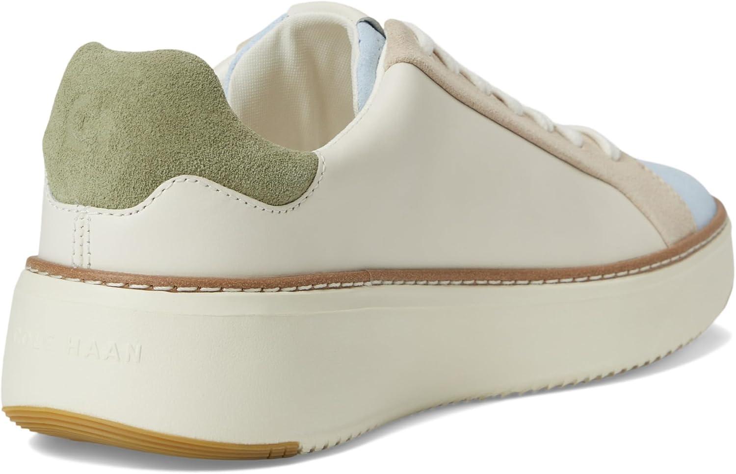 image:imageCole Haan Womens Grandpro Topspin Court SneakerIvorySuede