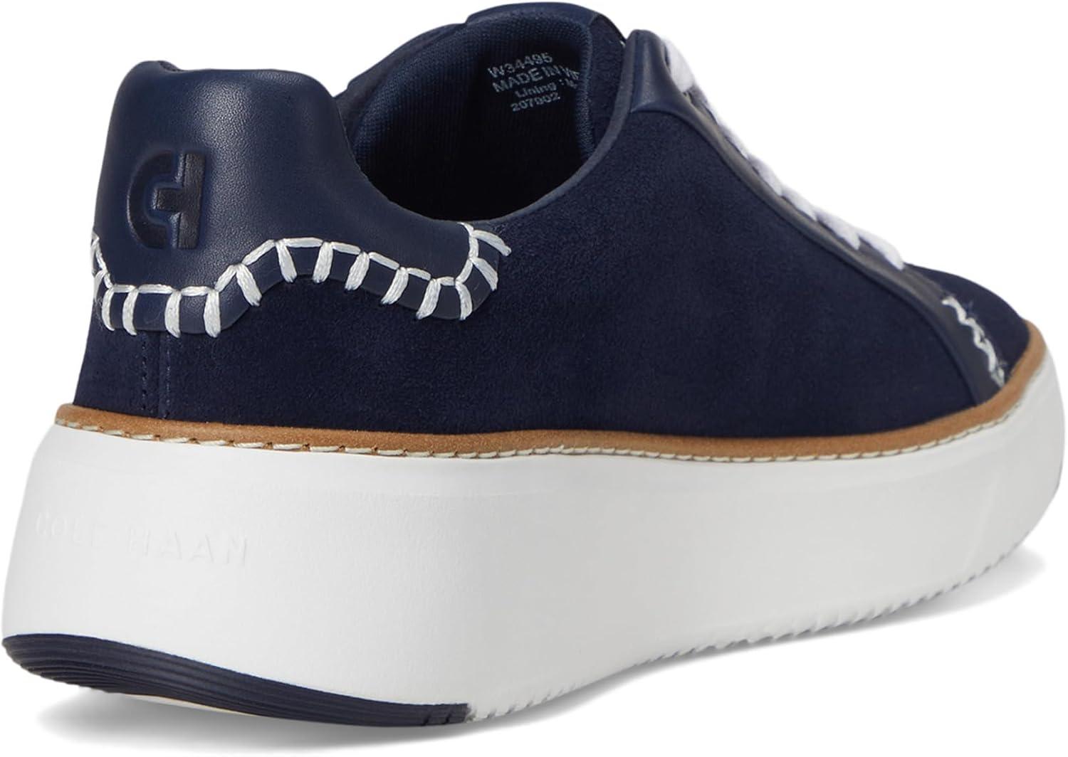 image:imageCole Haan Womens Grandpro Topspin Court SneakerMidnight Moon Suede