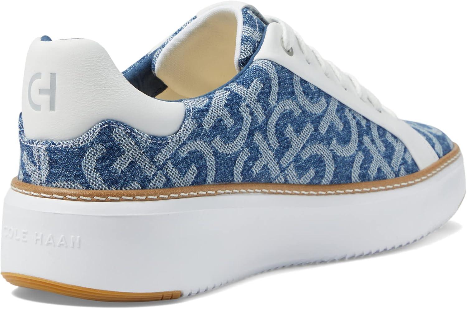 image:imageCole Haan Womens Grandpro Topspin Court SneakerMonogram Denim