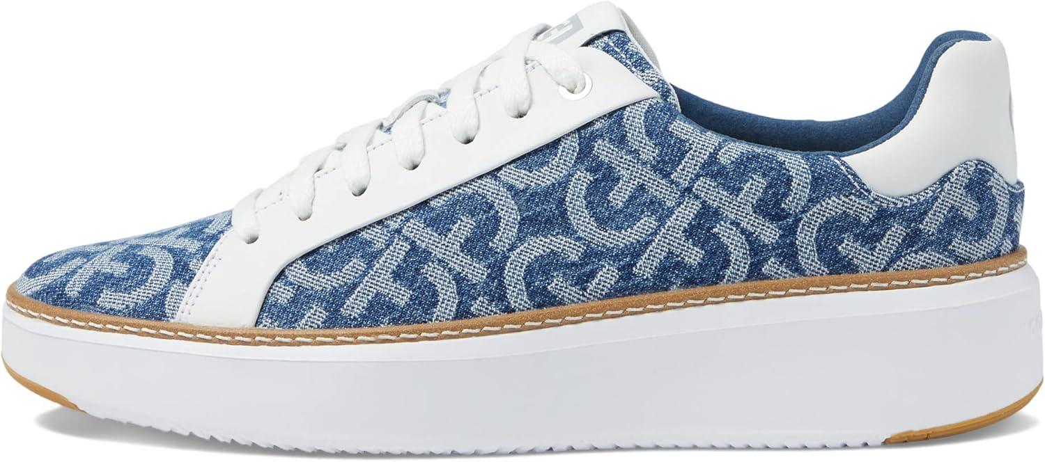 image:imageCole Haan Womens Grandpro Topspin Court SneakerMonogram Denim