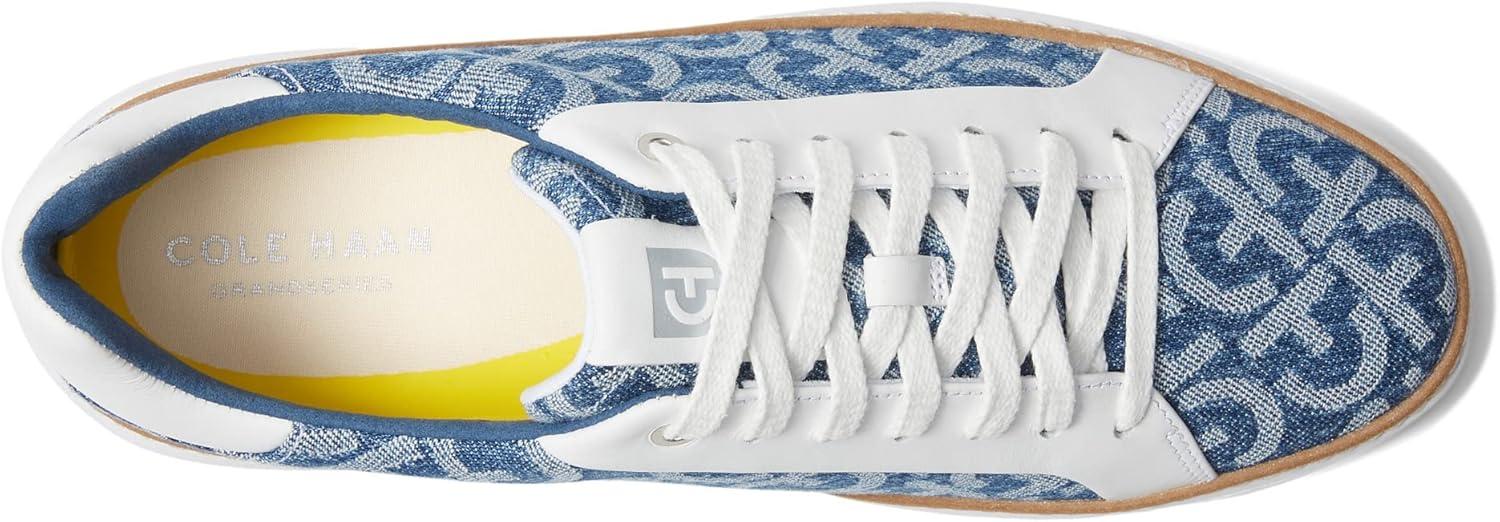 image:imageCole Haan Womens Grandpro Topspin Court SneakerMonogram Denim
