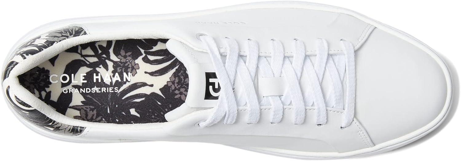 image:imageCole Haan Womens Grandpro Topspin Court SneakerOptic White Black White Tropical Print