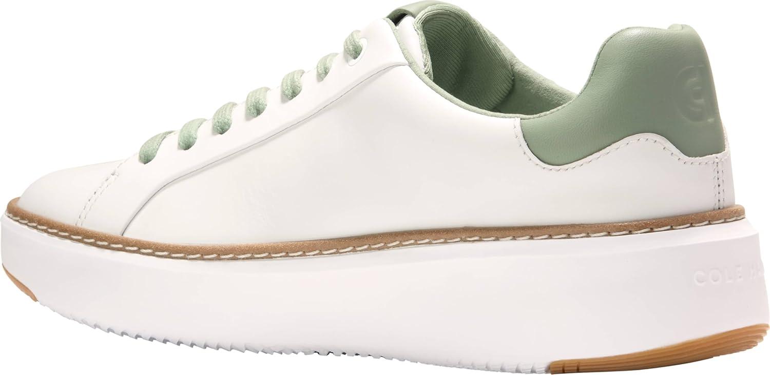 image:imageCole Haan Womens Grandpro Topspin Court SneakerOptic WhiteLily Pad Leather