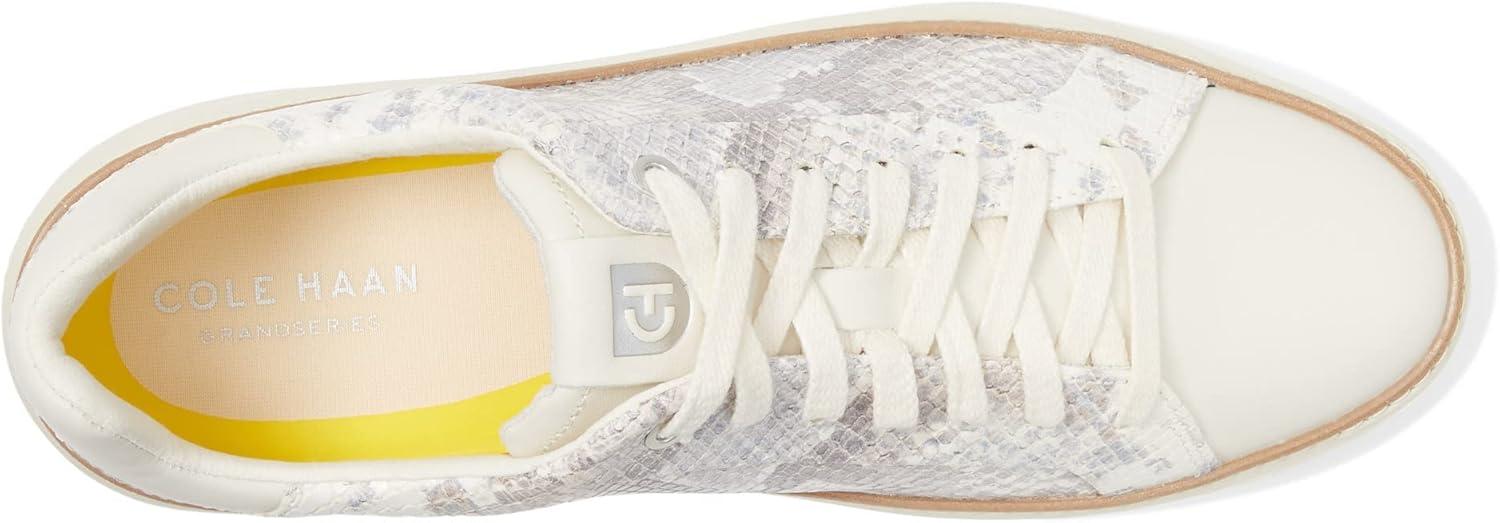 image:imageCole Haan Womens Grandpro Topspin Court SneakerRoccia Pearly Snake PrintIvory