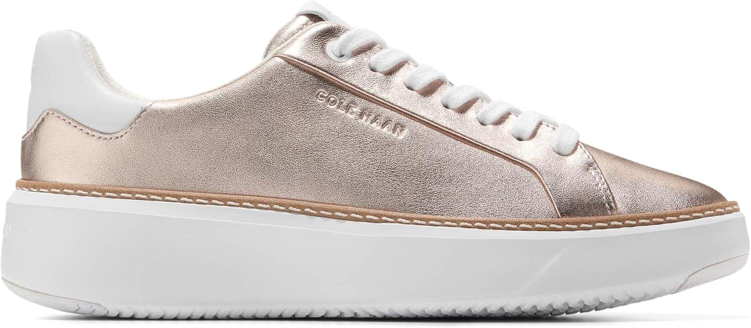 image:imageCole Haan Womens Grandpro Topspin Court SneakerRose Gold Metallic