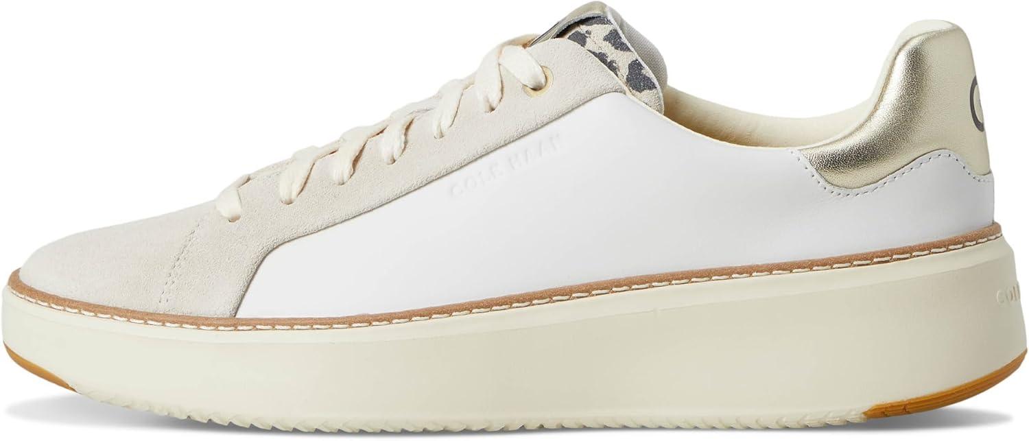 image:imageCole Haan Womens Grandpro Topspin Court SneakerWhiteLeopard Print