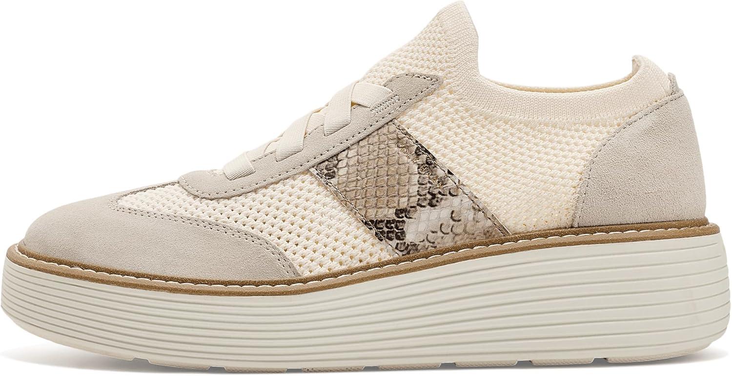 image:imageCole Haan Womens Originalgrand Max Stitchlite PlatformSand Dollar SdeMojave Snake Print Lthr