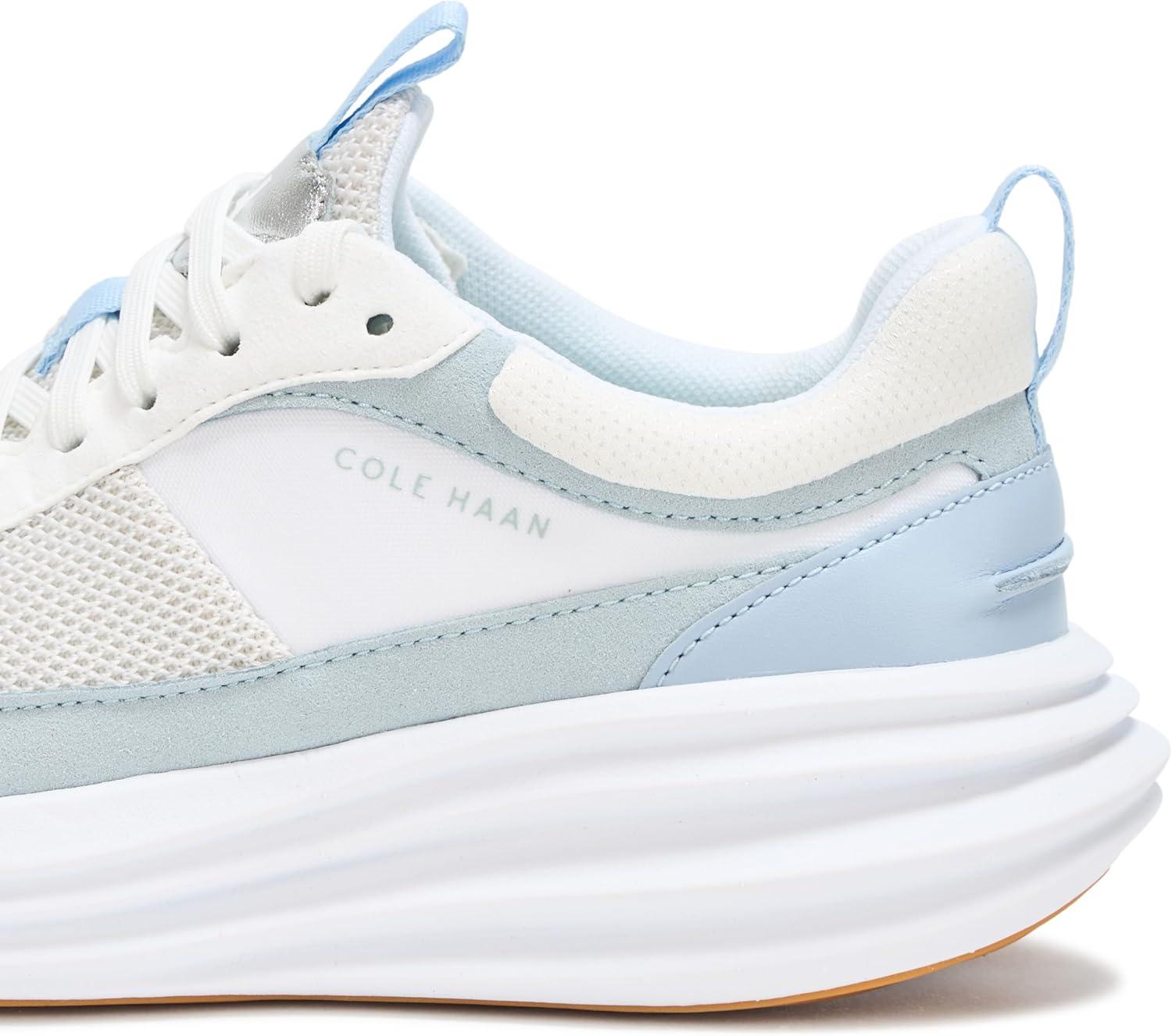 image:imageCole Haan Womens Originalgrand Quadstreak RunningOptic WhiteSkywayTalca SilverOptic White