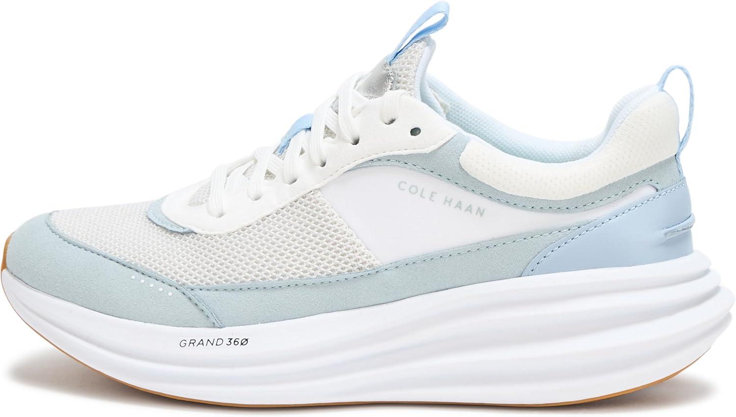 image:imageCole Haan Womens Originalgrand Quadstreak RunningOptic WhiteSkywayTalca SilverOptic White