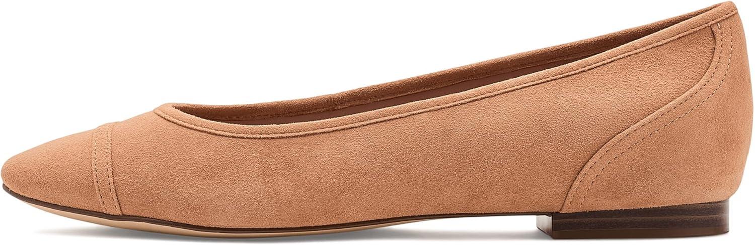 image:imageCole Haan Womens Raquelle Demi Wedge Ballet FlatBiscuit Suede