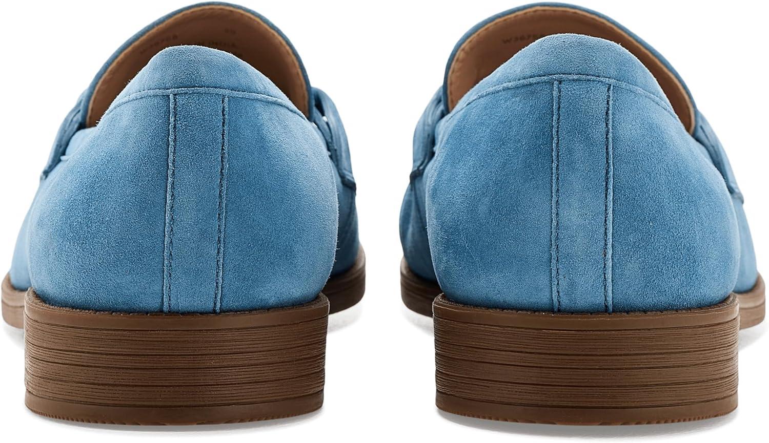 image:imageCole Haan Womens Stassi Soft Tassel LoafersProvincial Blue Suede