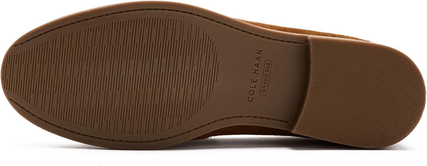 image:imageCole Haan Womens Stassi Soft Tassel LoafersTobacco Suede