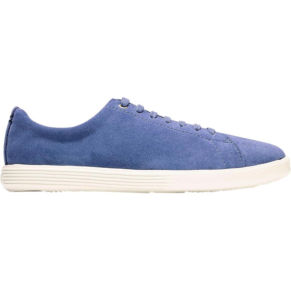 image:imageCole Haan Womens Grand Crosscourt LeatherWashed Indigo SuedeWhite