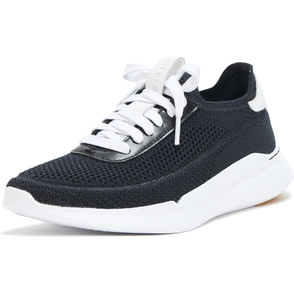 image:imageCole Haan Womens Grand Crosscourt Stitchlite RunoxBlack KnitWhite