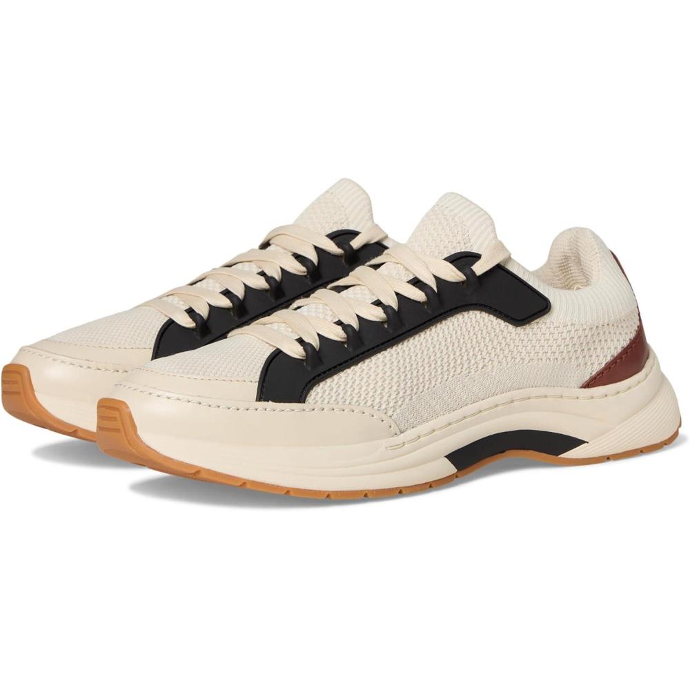 image:imageCole Haan Womens Grandpro Eleena Knit RunnerBirch KnitCh Dk CuoioBlackIvoryCh Oat