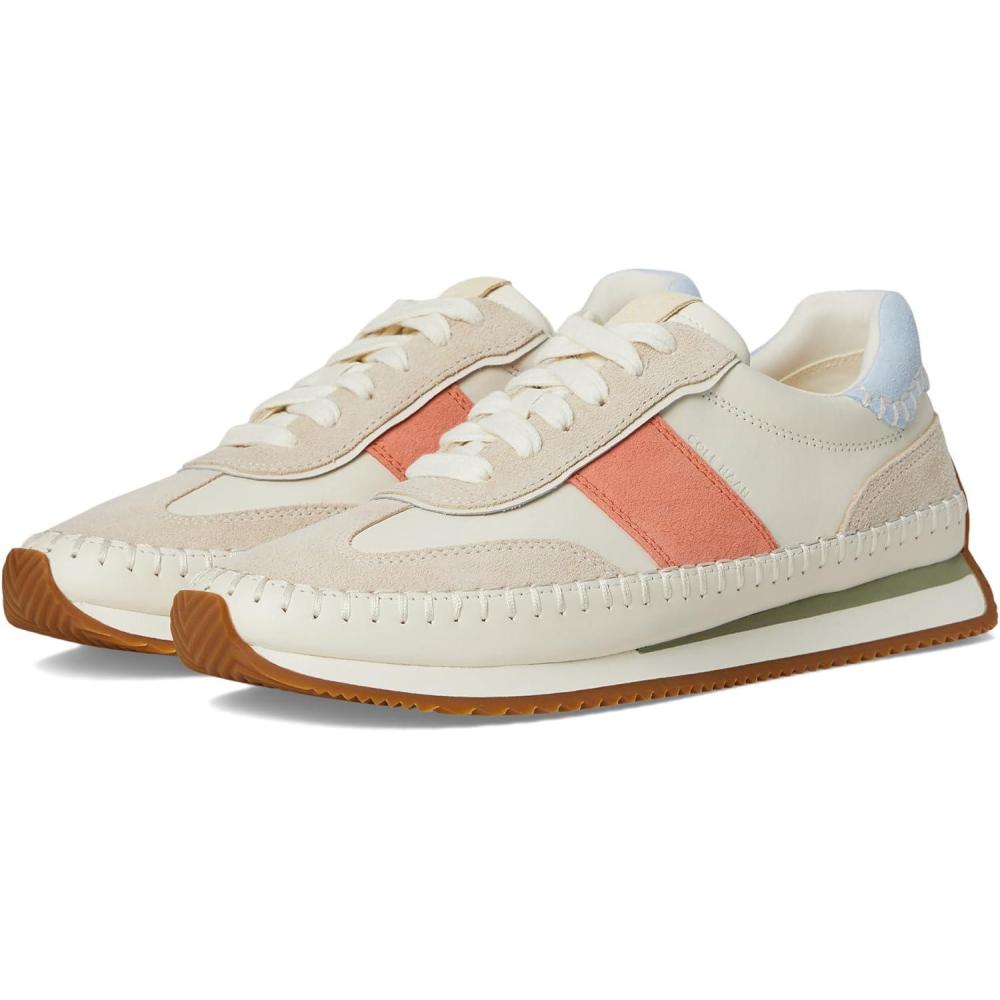 image:imageCole Haan Womens Grandpro PremierIvoryCh Oat SuedeSkywayBeach Sand