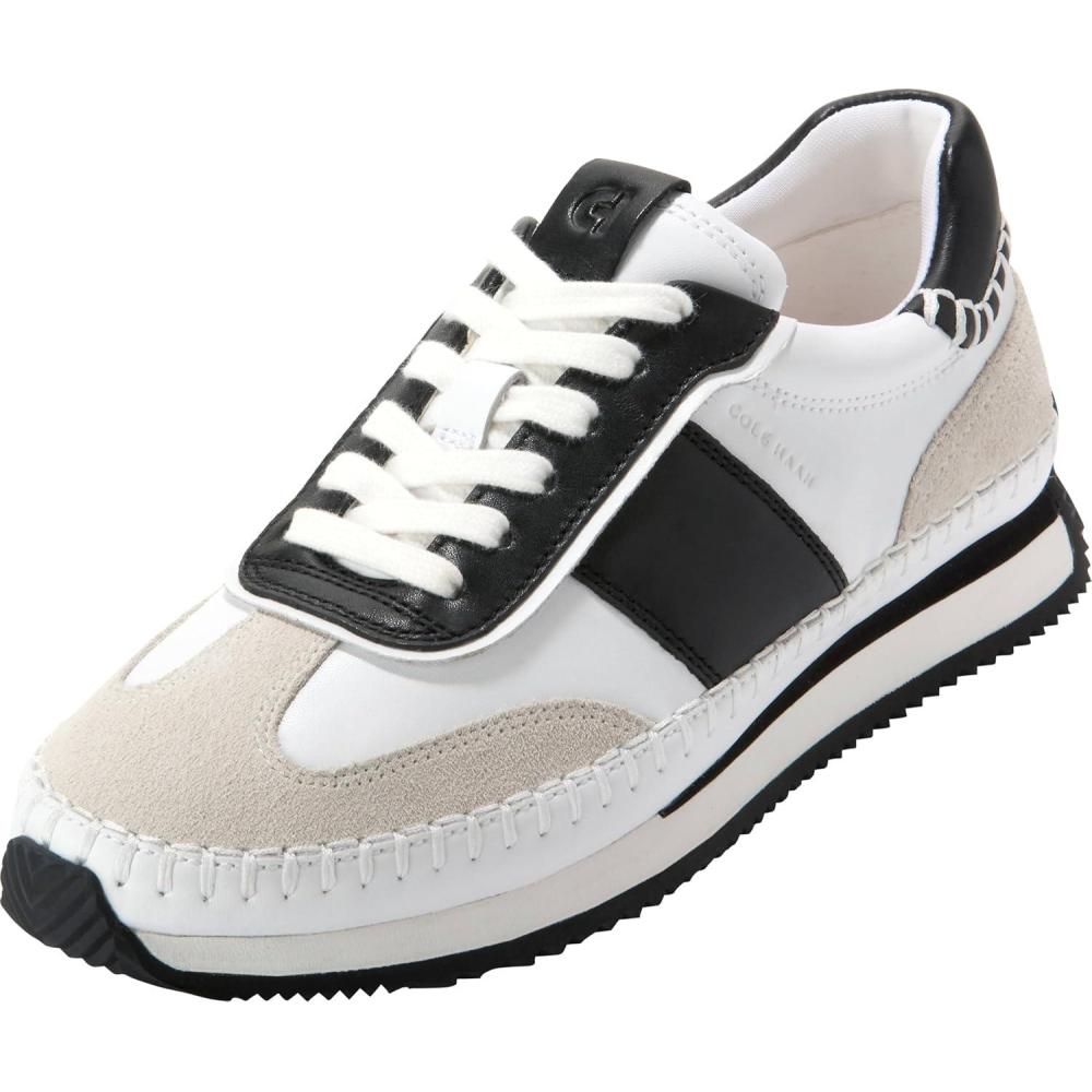 image:imageCole Haan Womens Grandpro PremierWhiteBlackSilver Birch