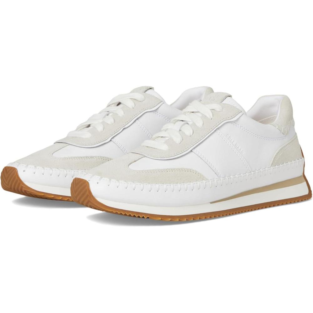 image:imageCole Haan Womens Grandpro PremierWhiteSilver BirchSuede