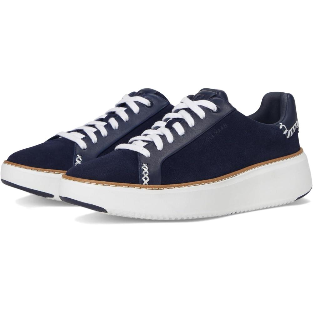 image:imageCole Haan Womens Grandpro Topspin Court SneakerMidnight Moon Suede