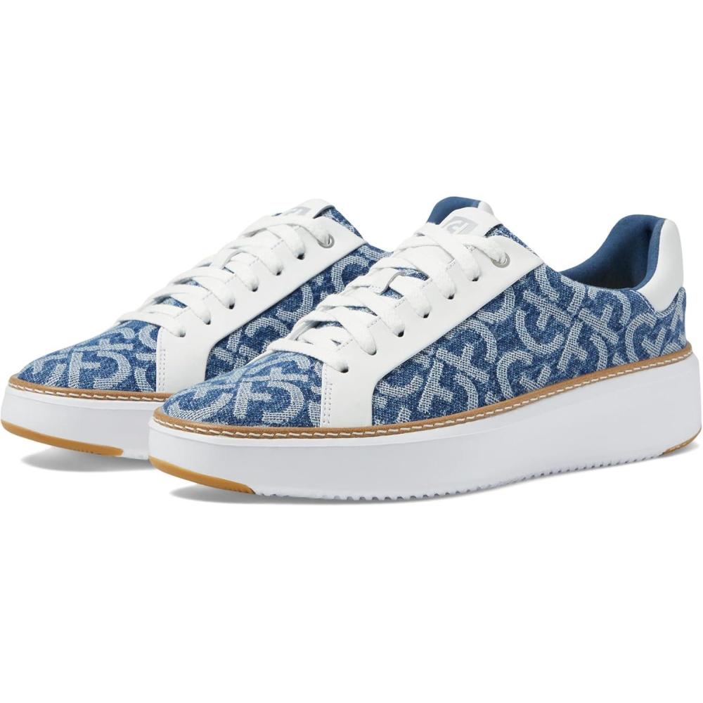 image:imageCole Haan Womens Grandpro Topspin Court SneakerMonogram Denim