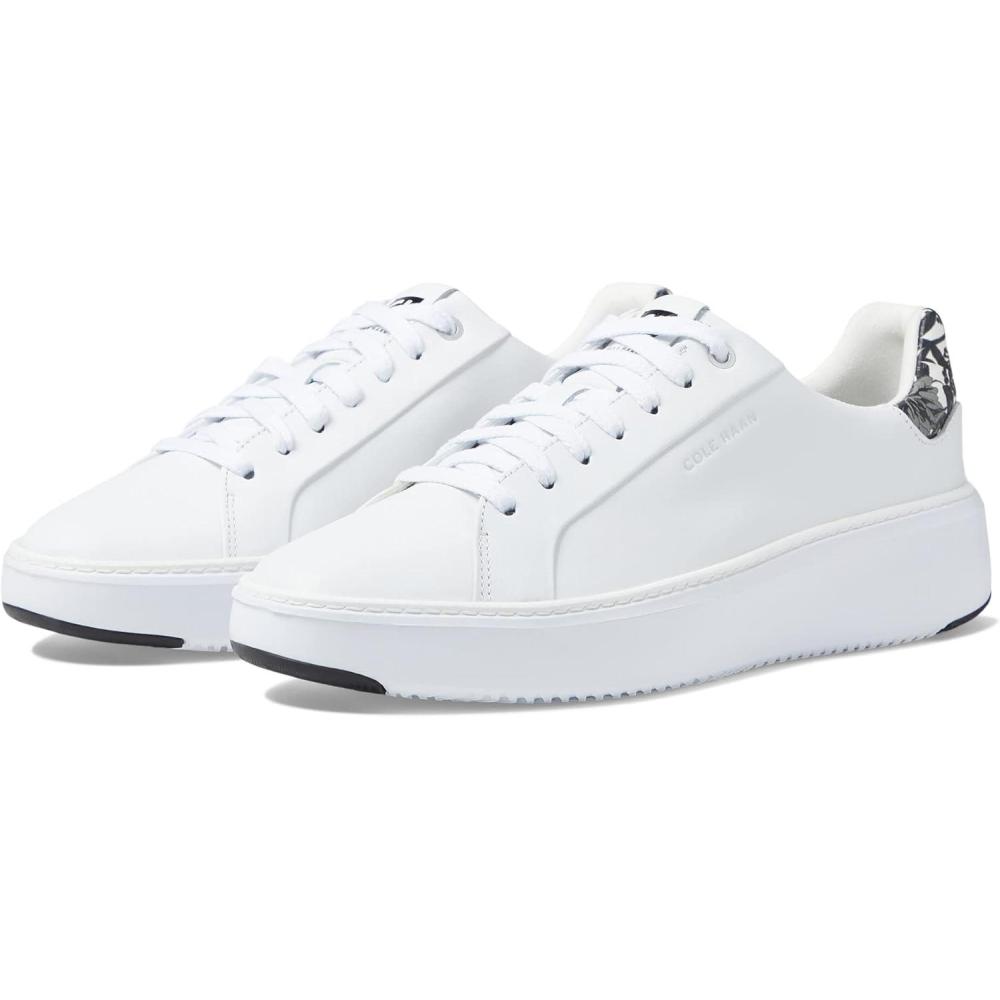 image:imageCole Haan Womens Grandpro Topspin Court SneakerOptic White Black White Tropical Print