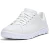 White Perforated Leather/Skyway