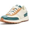 Ivory Mesh/Leather/Rain Forest
