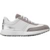 White Mesh/Leather/December Sky Suede/Silver
