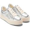 Silver Metallic/Ivory