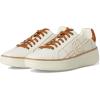 Ivory Leather/Tobacco Suede