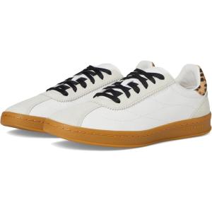 Cole Haan Women’s Grand Crosscourt Brynn Sneaker(White/Silver Birch Suede/Leopard Suede/Gum)