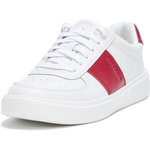 Cole Haan Women’s Grand Crosscourt Della(White/Rio Red Patent)