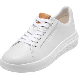 Cole Haan Women’s Grand Hurrion Cup Lace-to-Toe(White/Irish Coffee/White)
