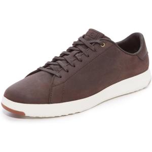 Cole Haan Women’s GrandPro Tennis Leather Lace OX Fashion Sneaker(Java Nubuck)