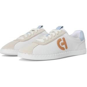 Cole Haan Women’s Grandpro Acelia(White/Silver Birch Suede/Skyway Suede/Biscuit/White)