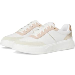 Cole Haan Women’s Grandpro Carissa(White/Silver Birch Suede/Leopard Suede/Gum)