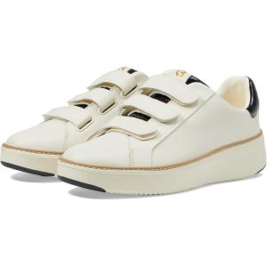 Cole Haan Women’s Grandpro Topspin Triple Strap(Ivory/Tortoise Patent)