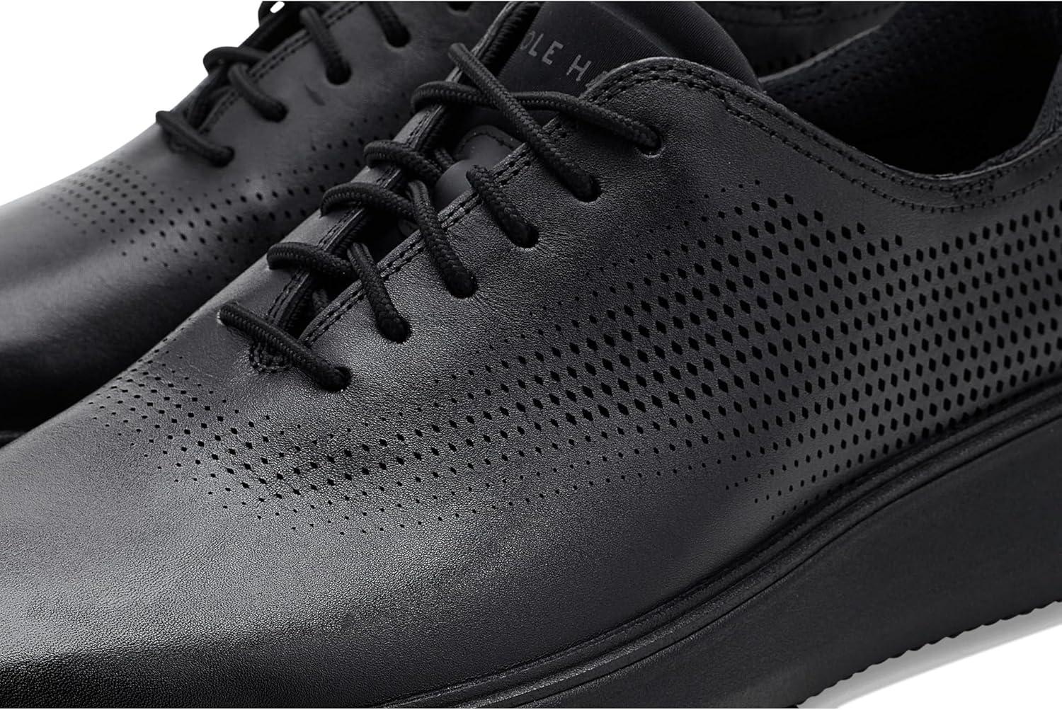 image:imageCole Haan Mens Grand Phaze QuickOn Laser Cut OxfordBlack