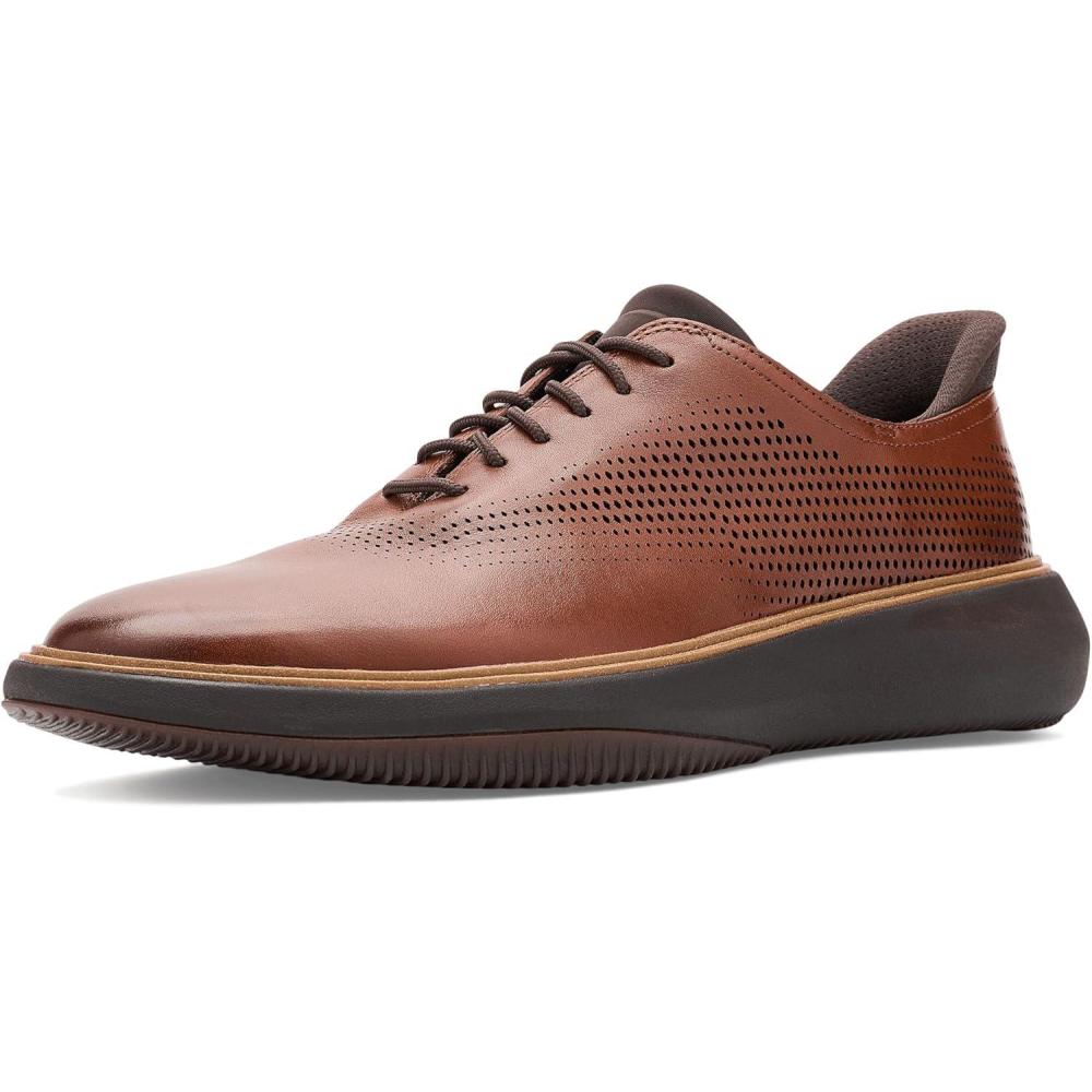 image:imageCole Haan Mens Grand Phaze QuickOn Laser Cut OxfordBritish TanNaturalJava