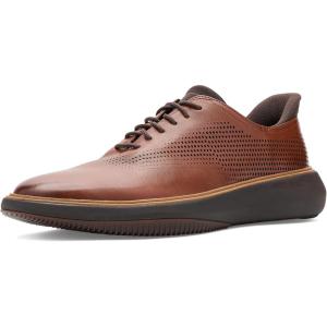 Cole Haan Men’s Grand Phaze Quick-On Laser Cut Oxford(British Tan/Natural/Java)