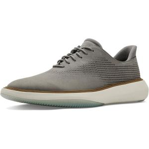 Cole Haan Men’s Grand Phaze Quick-On Laser Cut Oxford(Ultimate Gray Nubuck/Tuscan Sand/Ivory)