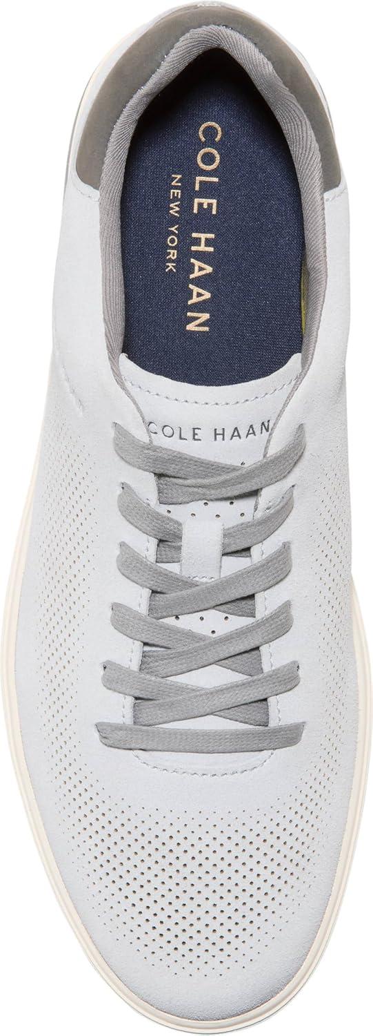 image:imageCole Haan Mens Grandpro Angleace SneakerGray Dawn SuedeCastlerockIvory