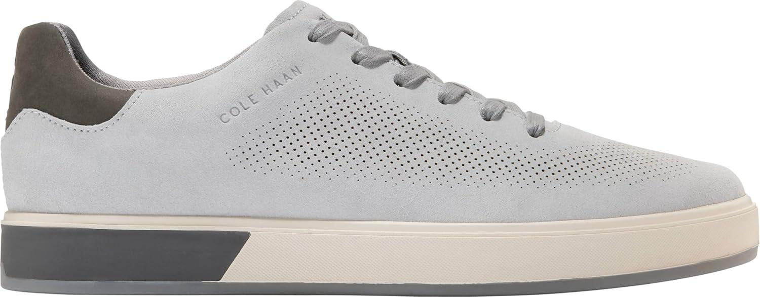 image:imageCole Haan Mens Grandpro Angleace SneakerGray Dawn SuedeCastlerockIvory