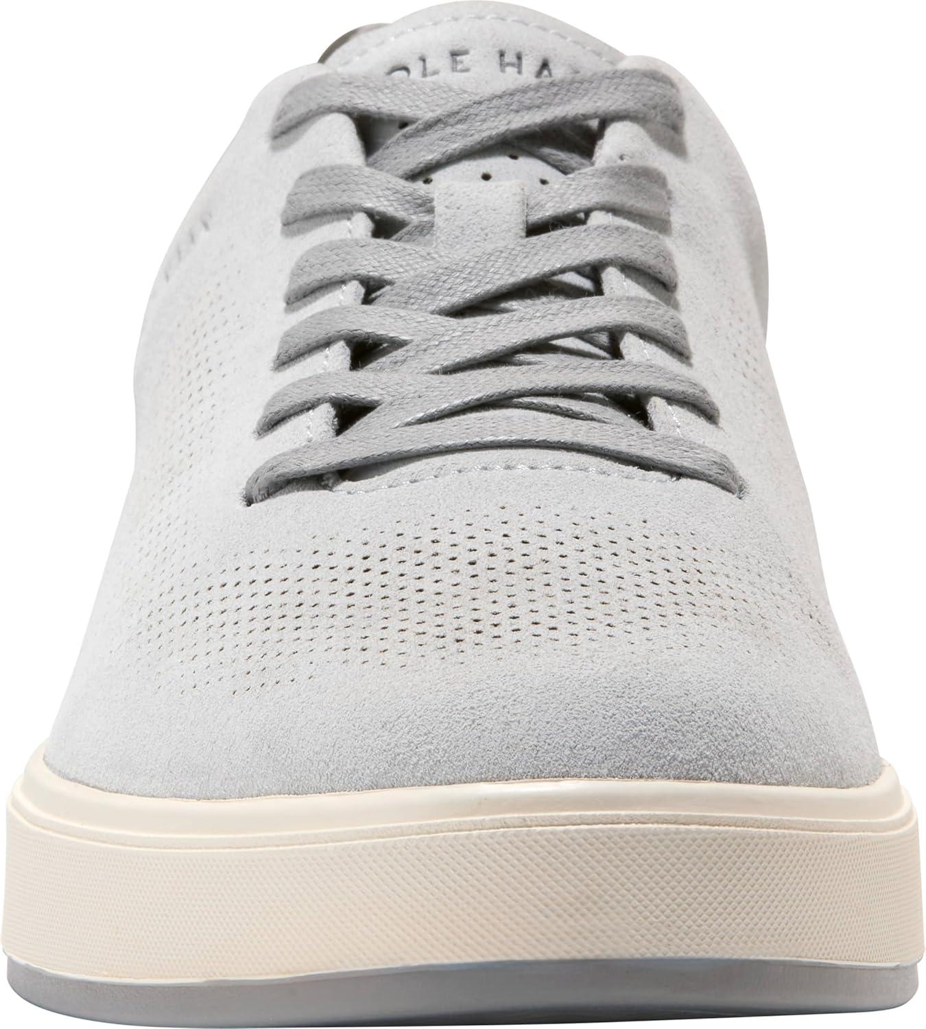 image:imageCole Haan Mens Grandpro Angleace SneakerGray Dawn SuedeCastlerockIvory