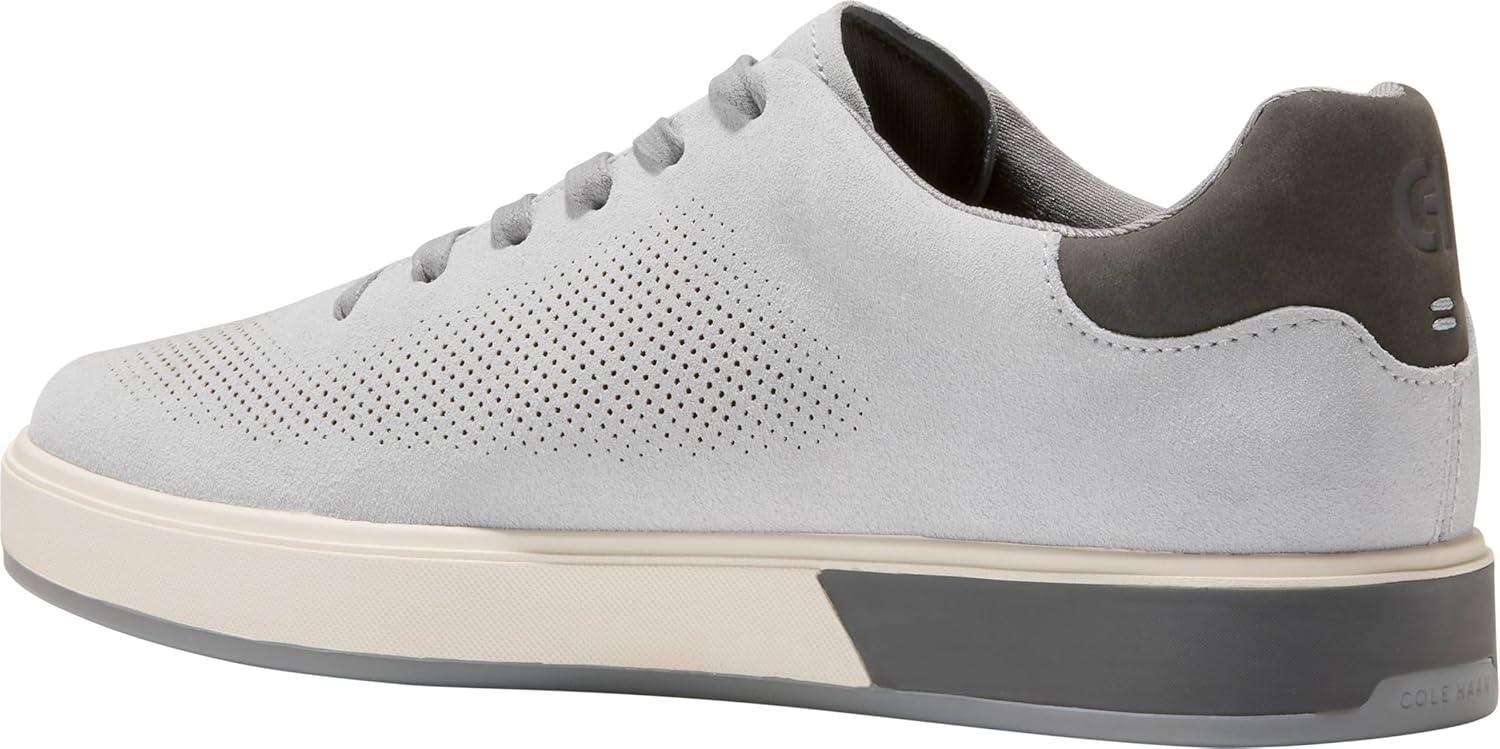 image:imageCole Haan Mens Grandpro Angleace SneakerGray Dawn SuedeCastlerockIvory